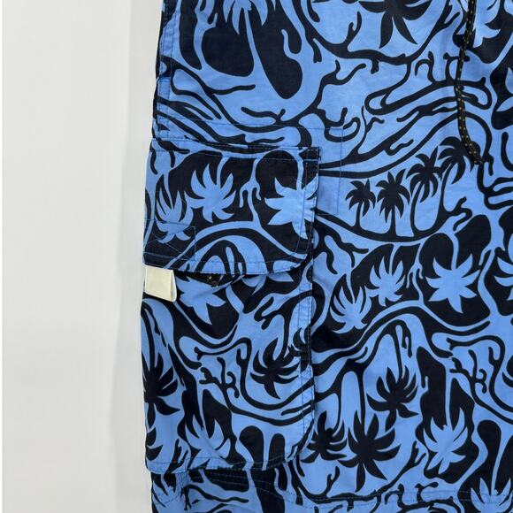 eBay: Structure Men's Blue Swim Trunks Size Small - Tropical Print - Picture 14 of 16